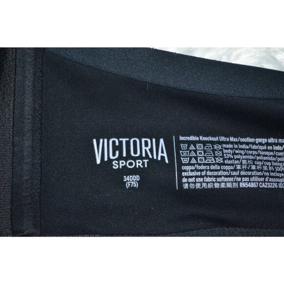 Victoria Secret Sport High Impact Zip Sports Bra Size 34DDD - Picture 5 of 5